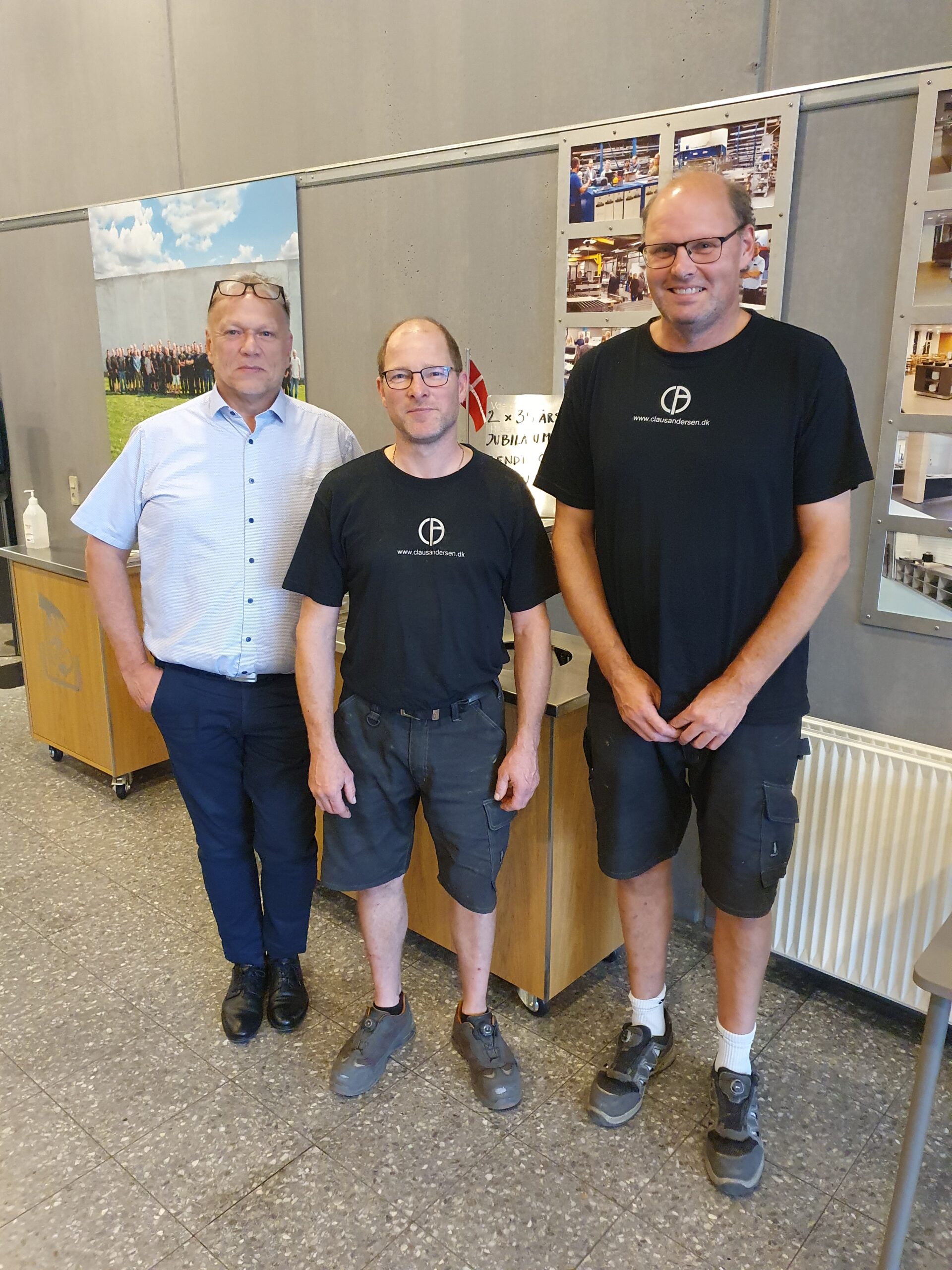 Bendt og Søren fejrer 2 x 35 års jubilæum