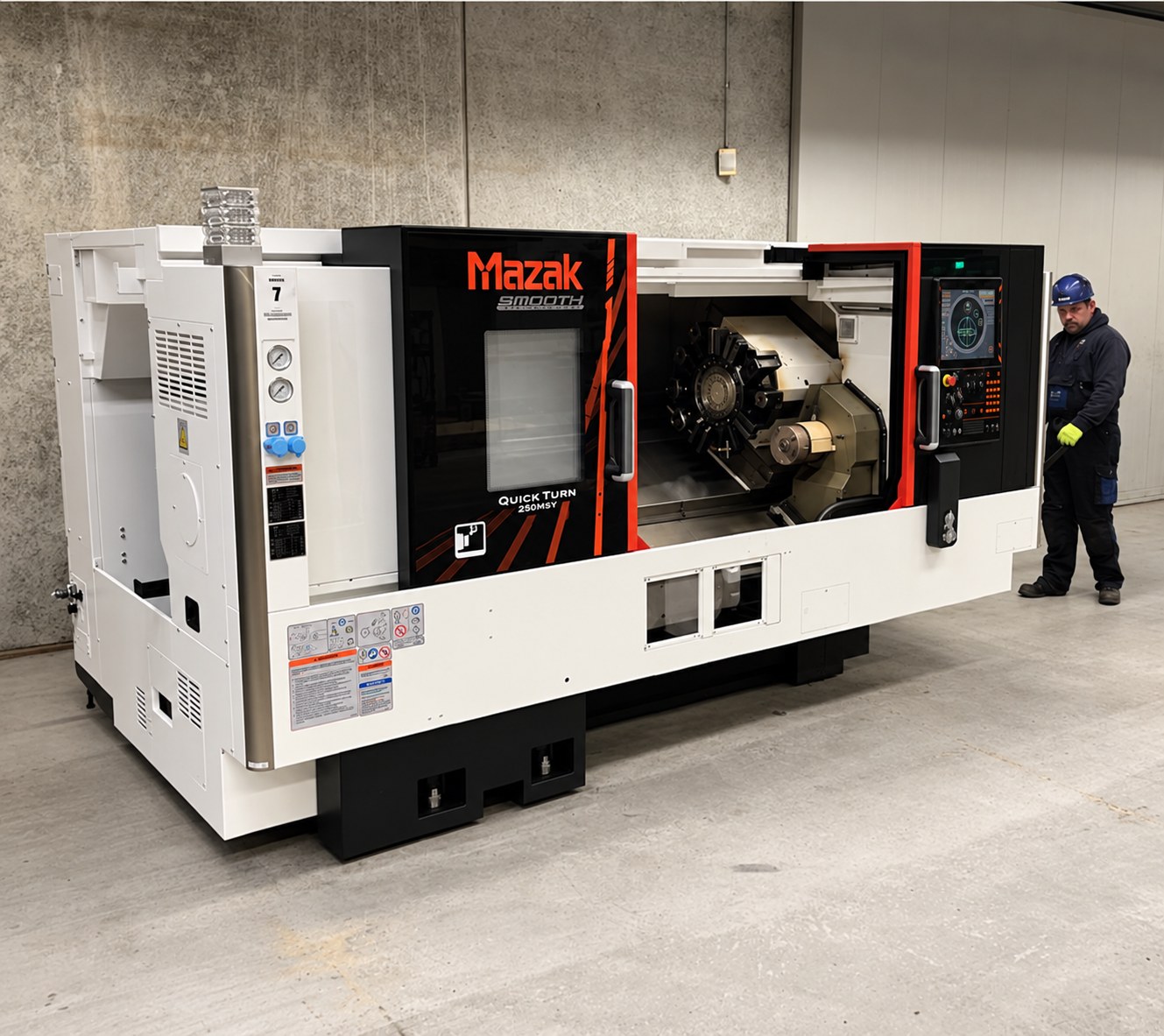 Mazak CNC-drejebænk